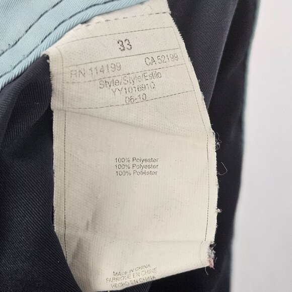 Quiksilver Men's Navy Blue Cargo Board Shorts Size 33 Swim - Picture 2 of 9